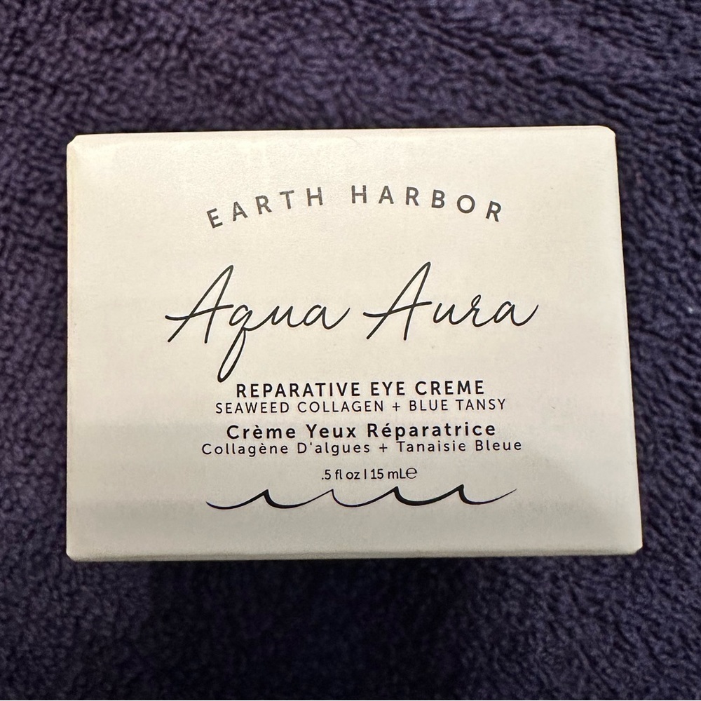 Earth Harbor Aqua Aura Reparitive Eye Cream - New in Box